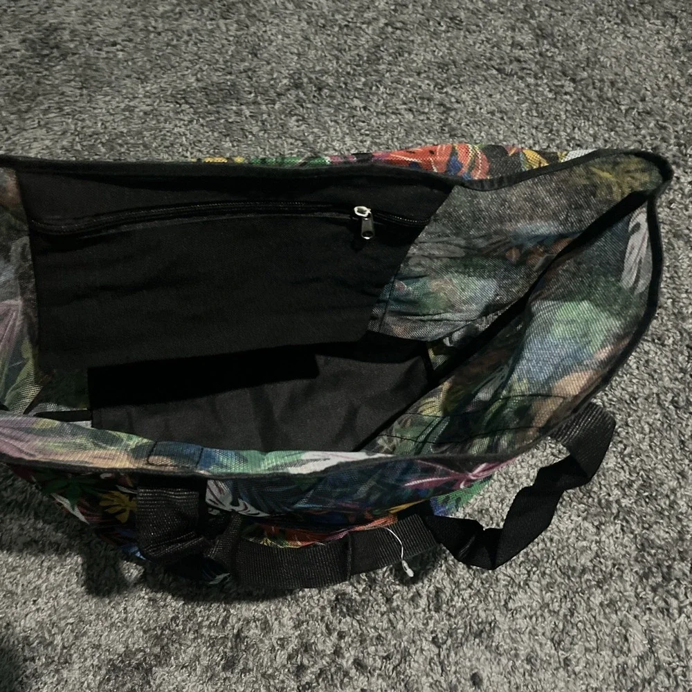 Rainbow Palm‎ Leaf Shopping Bag Mesh Polyester